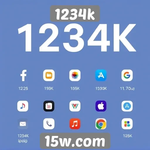 Evolução do design da interface do 1234k
